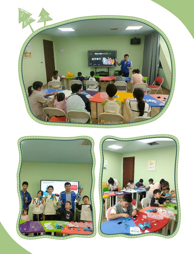 老河口市科技馆举办科普迎国庆活动