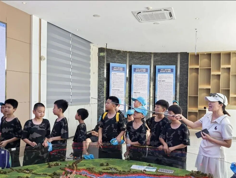 老河口青少年科技夏令营走进西排子湖国家湿地公园
